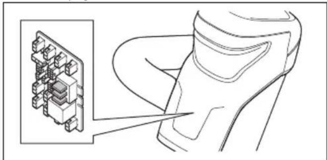 HUSQVARNA P 525DX - Pour remplacer un fusible - 4