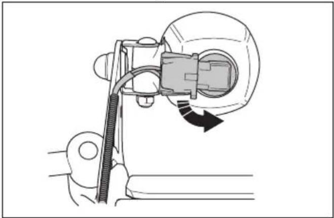 HUSQVARNA P 525DX - Zamenjava sprednjih delovnih luci (P 525DX Cabin) - 2