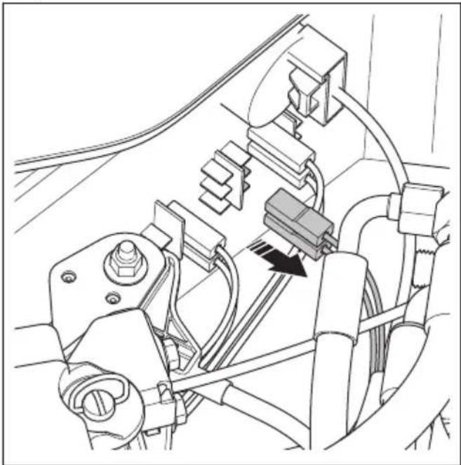 HUSQVARNA P 525DX - Dépose et installation de la cabine - 3