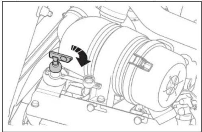 HUSQVARNA P 525DX - Pour démarrer le moteur - 1