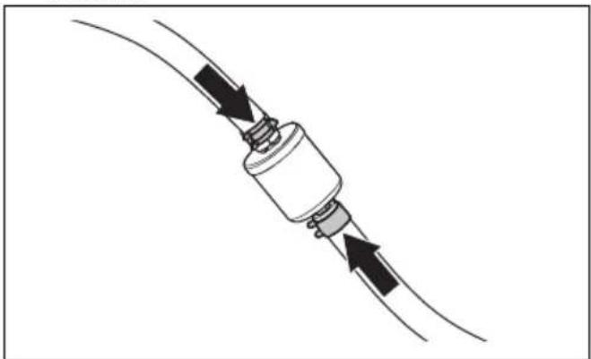 HUSQVARNA P 525DX - Pour remplaçer le préfiltre à carburant - 3