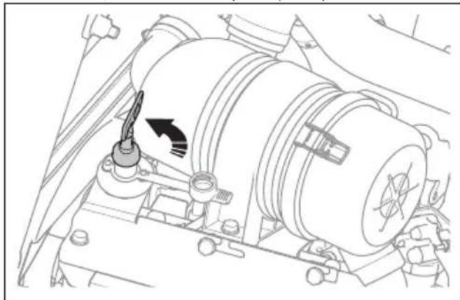 HUSQVARNA P 525DX - Pour arrêté le moteur - 4