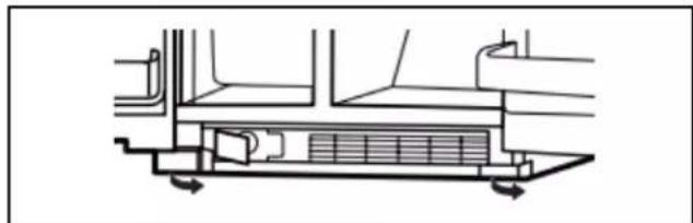 AMANA ASI2175GRW - Remove Doors and Hinges - 4