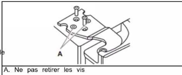 AMANA ASI2175GRW - Démontage des portes et charnières - 7