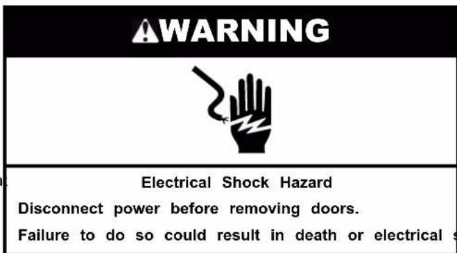 AMANA ASI2175GRW - Door Instructions - 1