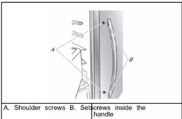 AMANA ASI2175GRW - Refrigerator Door Handle Style 2 - 1