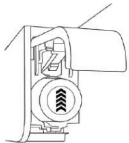 AMANA ASI2175GRW - Remplacement du filtré à eau Style 1 - Coin supérieur droit : - 1