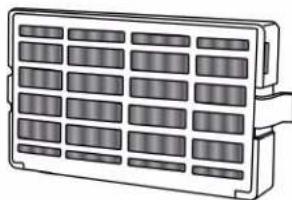 AMANA ASI2175GRW - Install Air Filter (on some models) - 1