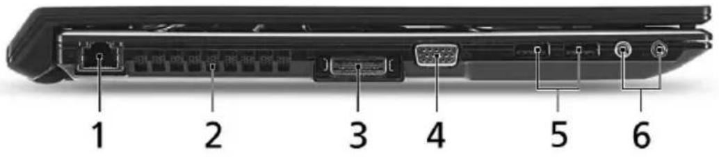 ACER TravelMate 8571 - Pogled iz leve strani - 1