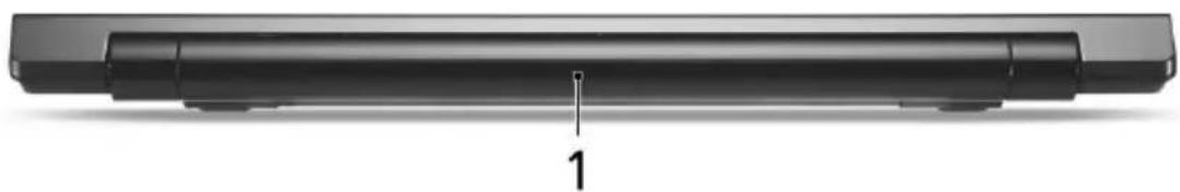 ACER TravelMate 8571 - Vy bakifrån - 1