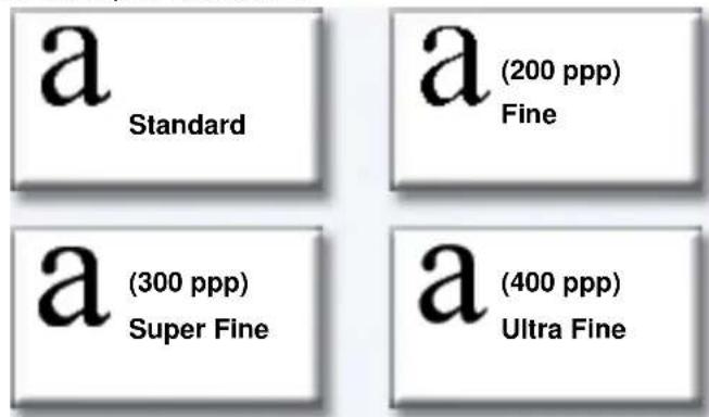 LEXMARK MX4500 - Comment changer la résolution du fax ? - 1