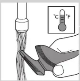 PHILIPS Senso Touch 2D RQ1168 - Den Trimmer reinigen (nur RQ1197, RQ1185, RQ1180, RQ1160, RQ1155, RQ1151) - 1