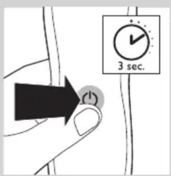 PHILIPS Senso Touch 2D RQ1168 - De reisvergrendeling activeren - 1