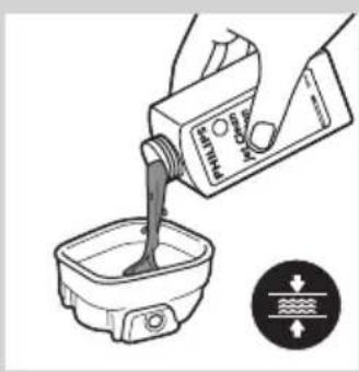 PHILIPS Senso Touch 2D RQ1168 - Klargøring af Jet Clean-systemet - 1
