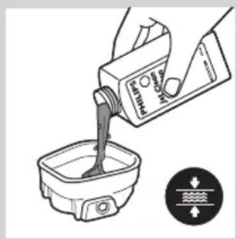 PHILIPS Senso Touch 2D RQ1168 - Das Jet Clean System für den Gebrauch vorbereiten - 2