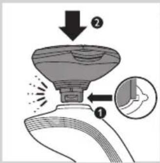PHILIPS Senso Touch 2D RQ1168 - Den Trimmer verwenden (nur RQ1197, RQ1185, RQ1180, RQ1160, RQ1155, RQ1151) - 3