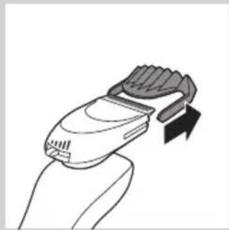 PHILIPS Senso Touch 2D RQ1168 - Partatrimmerin käyttäminen ilman ohjauskampaa - 1