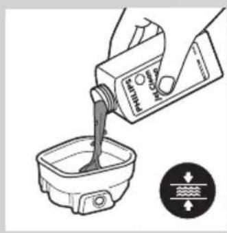 PHILIPS Senso Touch 2D RQ1168 - Rengøring af Jet Clean-systemet - 2