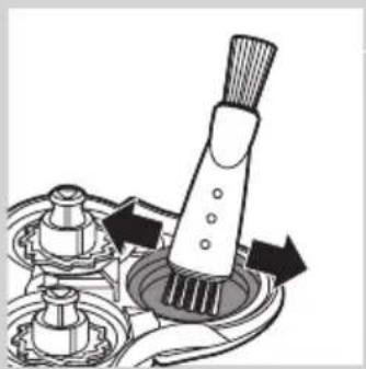 PHILIPS Senso Touch 2D RQ1168 - Extra-thorough cleaning method - 6