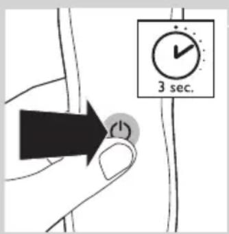 PHILIPS Senso Touch 2D RQ1168 - Activation du verrouillage - 1