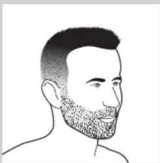 PHILIPS Senso Touch 2D RQ1168 - Beard styles - 1