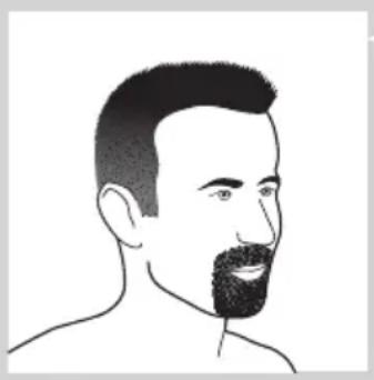 PHILIPS Senso Touch 2D RQ1168 - Beard styles - 4