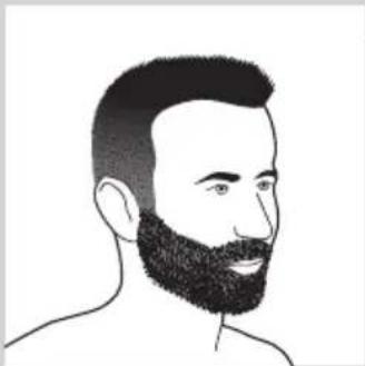 PHILIPS Senso Touch 2D RQ1168 - Beard styles - 2