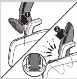 PHILIPS Senso Touch 2D RQ1168 - Opladen in het Jet Clean-systeem (alleen RQ1197CC, RQ1195CC, RQ1185CC, RQ11801CC, RQ1175CC) - 2