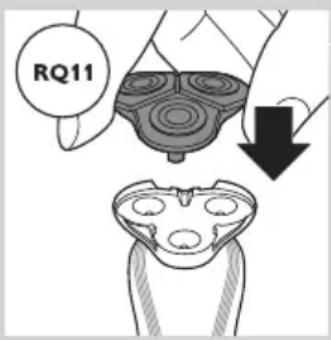 PHILIPS Senso Touch 2D RQ1168 - Rappel de remplacement - 3