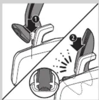 PHILIPS Senso Touch 2D RQ1168 - Im Jet Clean System aufladen (nur RQ1197CC, RQ1195CC, RQ1185CC, RQ11801CC, RQ1175CC) - 2