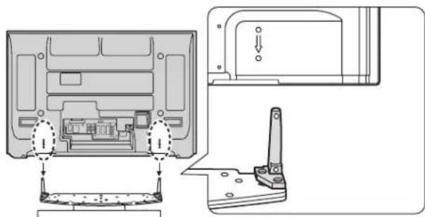 HP Pavilion PL4200N - Attaching the pedestal - 3