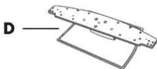 HP Pavilion PL4200N - Accessories for pedestal assembly - 4