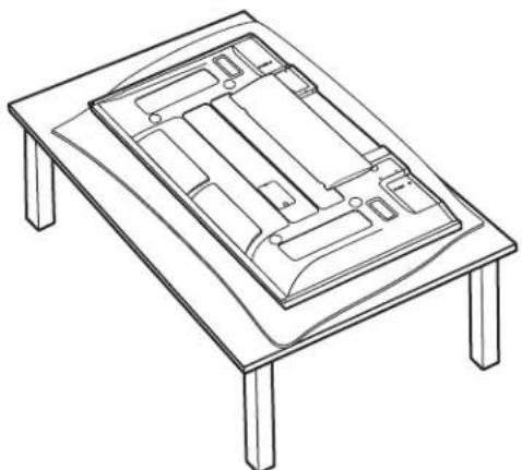 HP Pavilion PL4200N - Attaching the pedestal - 2