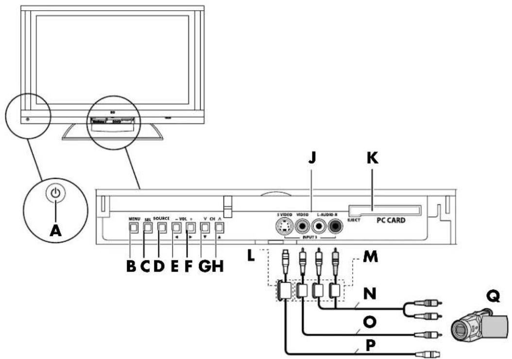 HP Pavilion PL4200N - Panel frontal del televator - 1
