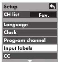 HP Pavilion PL4200N - Input labels - 2