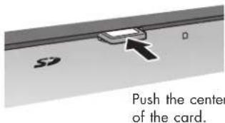 HP Pavilion PL4200N - Removing the card: - 1