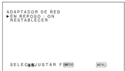 SONY PFM42B2 - Si laImagen se congela al utiliser el adaptor de red - 1