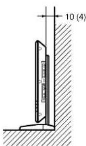 SONY PFM42B2 - When using the stand (not supplied) - 2