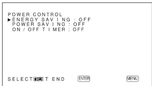 SONY PFM42B2 - On/Off Timer Function - 1