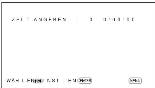 SONY PFM42B2 - Einstellen der Uhrzeit - 1