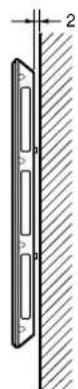 SONY PFM42B2 - Installazione verticale del display - 2