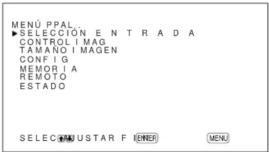 SONY PFM42B2 - Pulse MENU. - 1