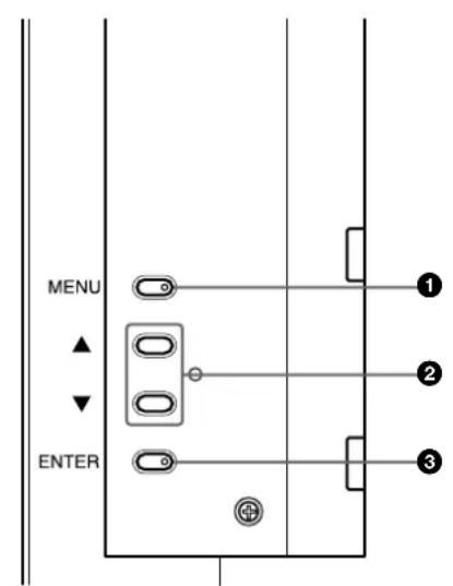 SONY PFM42B2 - Sezione tasti di controllo ( parte posteriori) - 1