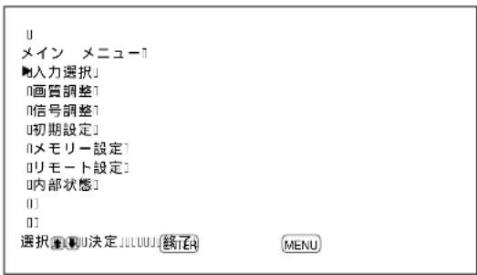 SONY PFM42B2 - MENUおたんを押す。 - 1