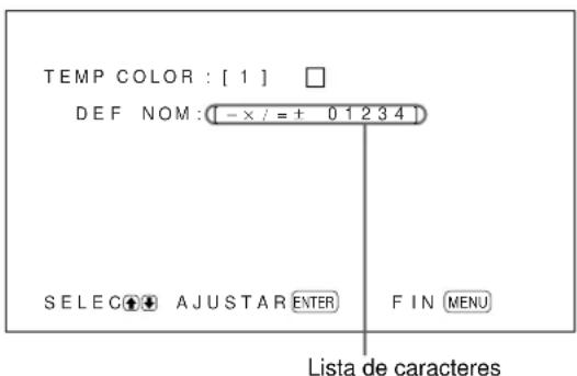 SONY PFM42B2 - Si selecciona "1" a "6" - 1
