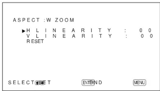 SONY PFM42B2 - Adjusting the Linearities - 1