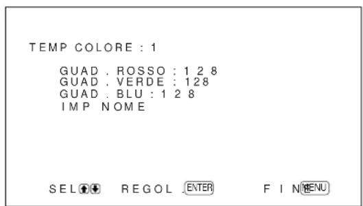SONY PFM42B2 - Se si selezione da "1" a "6" - 1