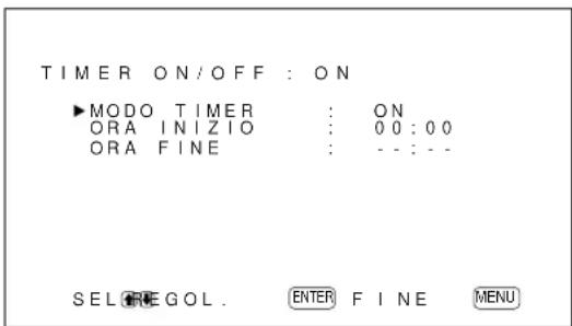 SONY PFM42B2 - Funzione di timer di attivazione/ disattivazione - 3