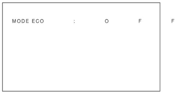 SONY PFM42B2 - Fonction d'économie d'énergie (MODE ECO) - 2