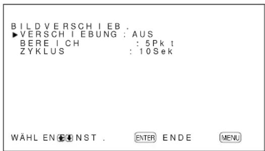 SONY PFM42B2 - Automatisches Verschieben der Bildposition - 1